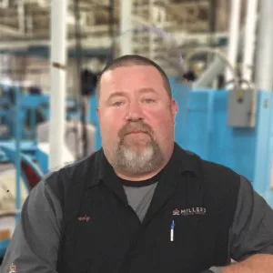 Andy Abraham, route sales service rep