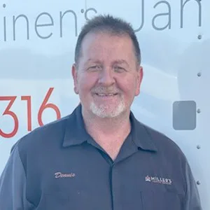 Dennis Moore, route sales service rep