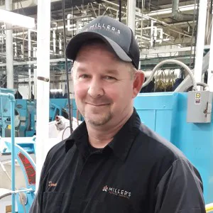 Derek Wehinger, route sales service rep