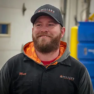 Matt Volbert, route sales service rep