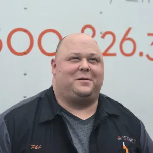 Phil Ceriale, route sales service rep